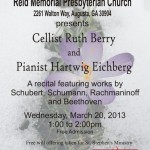Duo Intermezzo - Reid Presbyterian - Berry and Eichberg