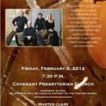 Magellan String Quartet - Covenant Presbyterian Church Concert Series