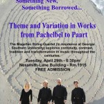 Magellan String Quartet - Something Old, Something New, Something Borrowed