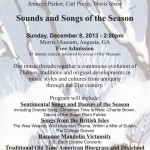 Event Horizons - Sounds and Songs of the Season