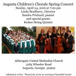 Augusta Children's Chorale Spring Concert