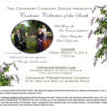 Continuo Collective of the South Covenant Concert Series Flyer