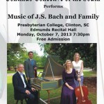 Continuo Collective of the South - Music of J.S. Bach & Sons